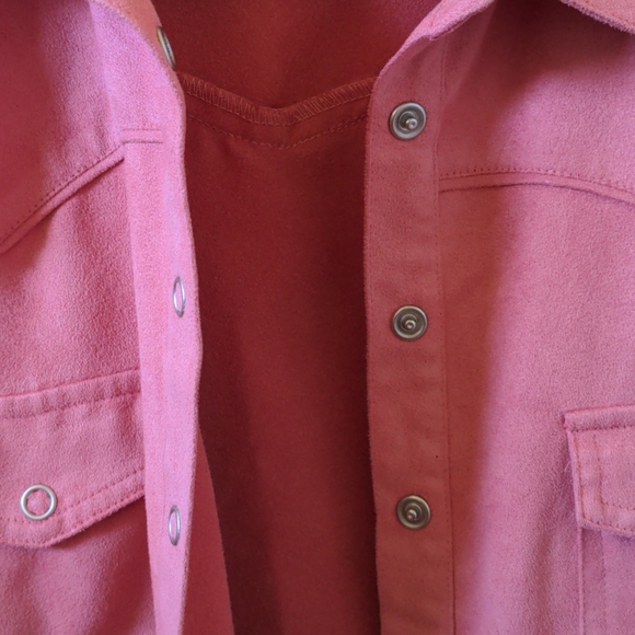 Pink Snap Button Shirt - Picture 7 of 10